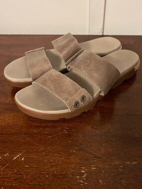 Sorel Women's Torpeda Slide II flat sandals size 9